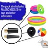 Double Action Pump for Quick and Easy Ball Inflation -