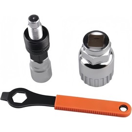 LTSVBO Bottom Bracket Tool with 16 mm Key Bicycle Crank Tool Set Bicycle Bottom Bracket Tool Allen Wrench Suitable for Removing the Bicycle Crank