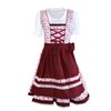 MS-Trachten Children's Dirndl Costume Dress Girls' Dirndl Mimi 3-Piece (128,