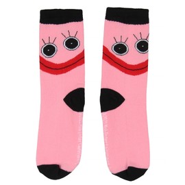 Mad Engine Poppy Playtime Kids Kissy Missy Character Design Crew Socks For Boys And Girls 1 Pair