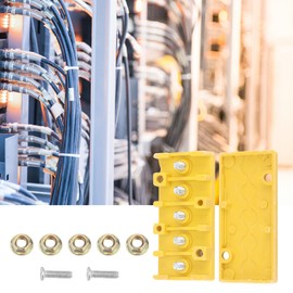 SUNGOOYUE Electric Bicycle Accessories Cable Connection Box for Electric Motor Controls, 5 Pin Bicycle Cable Connection Box, Parts Components for E-Bike Cycling