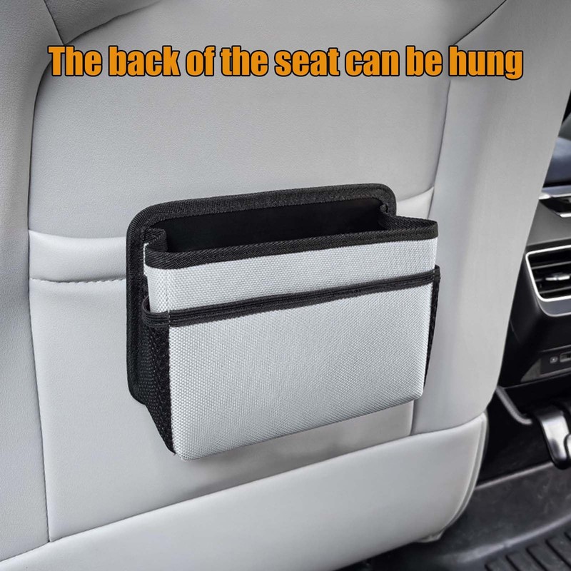 DEARBAG Car Dustbin Small, Foldable Car Side Door Bin, Waterproof,