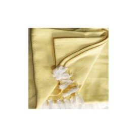 Yuktha Eternal Cotton Bath Towel Light Yellow Color (Pack of 3) (76cm X 152cm)