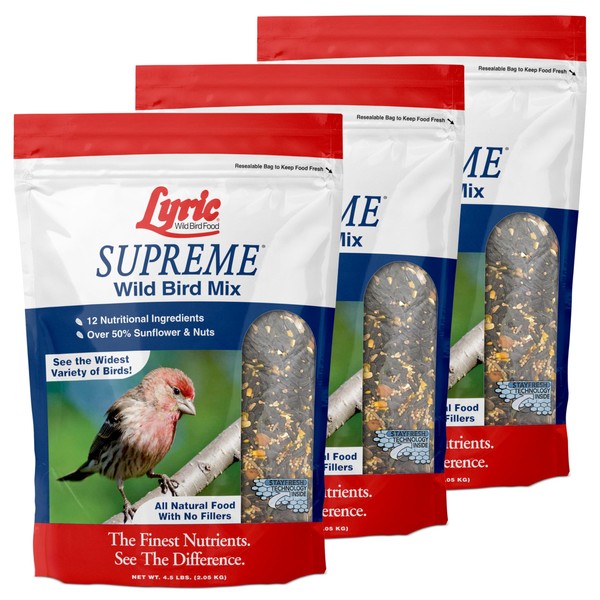 Lyric Supreme Wild Bird Seed - Wild Bird Food Mix