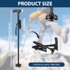 Folding Walking Cane with LED Light, Adjustable Collapsible Standing Canes