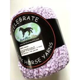 Dark Horse Yarns Celebrate #104 Lavender Flag 'N Ladder Ribbon Yarn 50gr 76y