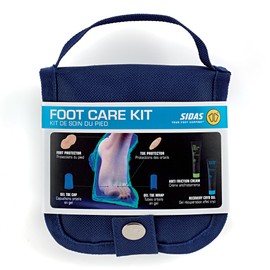 Sidas Foot Care Kit - Foot Care Kit - Blisters Prevention and Quick Blisters - Blue -