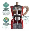 AGOGO Milano Moka Pot Stovetop Espresso Maker with 100 Paper