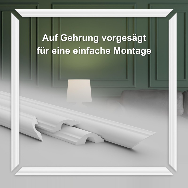 HEXIM Stucco Moulding Wall Frame Sets HDPS White - Choice
