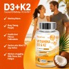 Toyocare Suplemento De Vitamina D3 Y K2 Mk-7, 150 Cápsulas