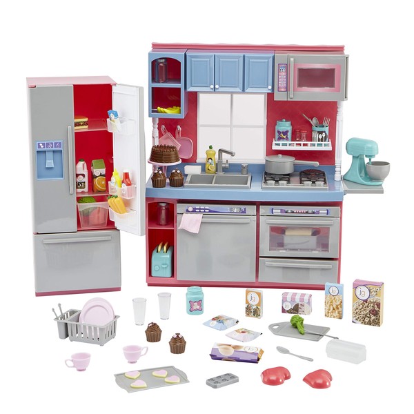 Journey Girls Deluxe Gourmet Kitchen & Baking Set, Kids Toys for Ages 6 Up by Just Play