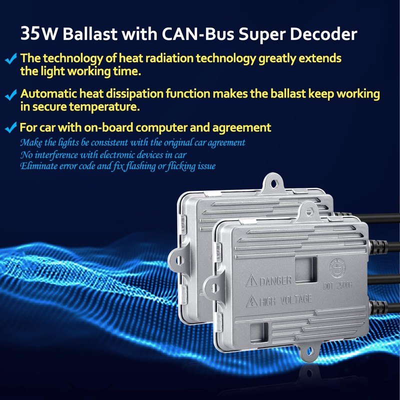 WinPower 35W HID Ballast Control Unit AC Xenon Burner Driver