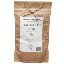 Health Embassy Catuaba Bark Tea (Erythroxylum catuaba) 100g