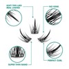 DIY Eyelash Extension, 3D Effect Glue Bonded Band Individual Lash