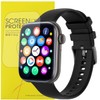 Blueshaweu Compatible with AMZSA Smart Watch Screen Protector, [6 Pack]
