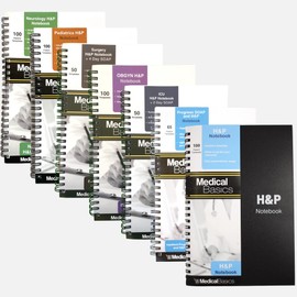 H&P Notebook Medical School Rotation Bundle with Neurology