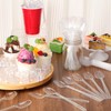 50 Pcs Extra Long Spoons for Ice Cream Floats Plastic