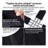 Corrector Postura Ortopédico Lumbar Espalda Ajustable Faja Negro Xl