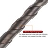 HARFINGTON 4pcs Titanium Masonry Drill Bit, 12mm Concrete Drill Bits