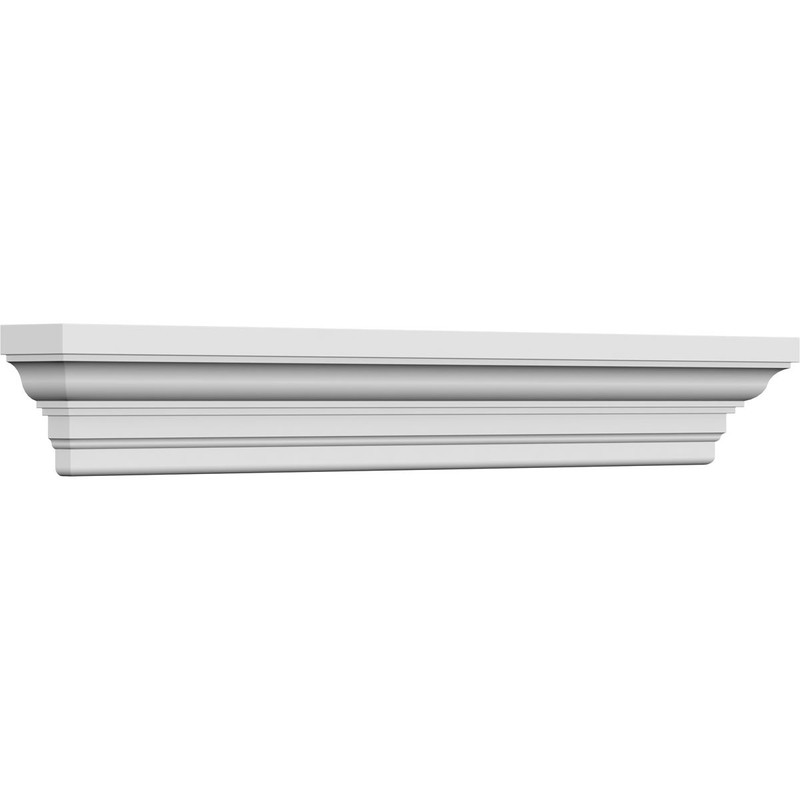 Ekena Millwork CRH08X71ST Crosshead, Factory Primed White