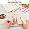 3Set DIY Wooden Picture Frame Making Kit Unfinished Solid Wood