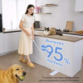 Sweeper 2-in-1 Dry + Wet Floor Mopping and Sweeping Kit, Multi-Surface Kit for Floor Cleaning, Kit Includes 1 Sweeper 14 Dry Sweeping Cloths 3 Wet Mopping Cloths