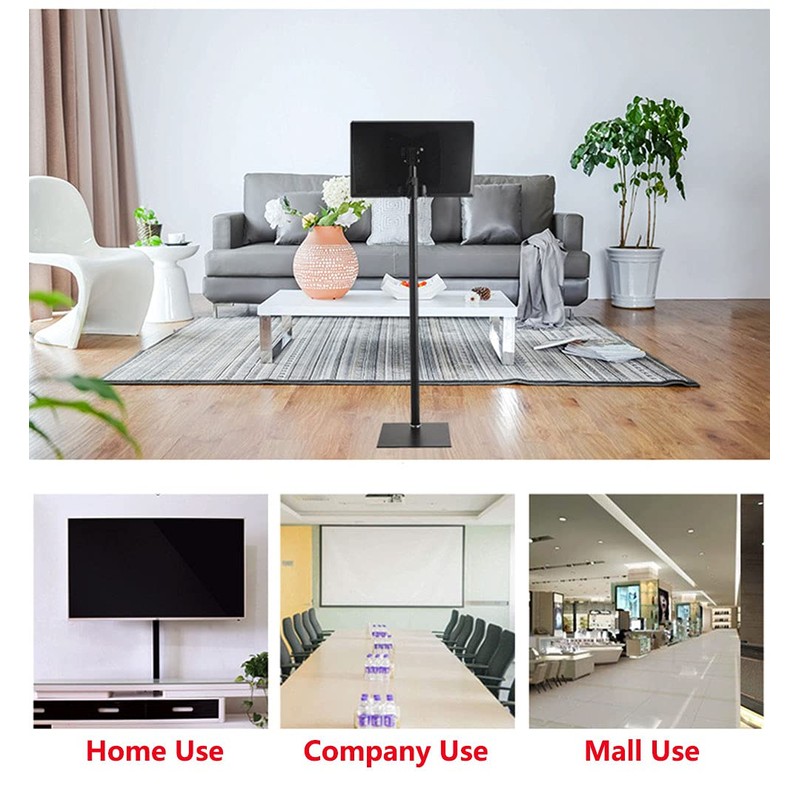 bimiti TV Stand with Mount 360 Degree Swivel TV Floor