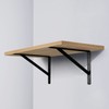 Heavy Duty Shelf Brackets 12 x 8 inches, 6 Pack