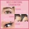 Moira Lápiz para cejas Precision Brow Pencil (002, BLONDE BROWN)
