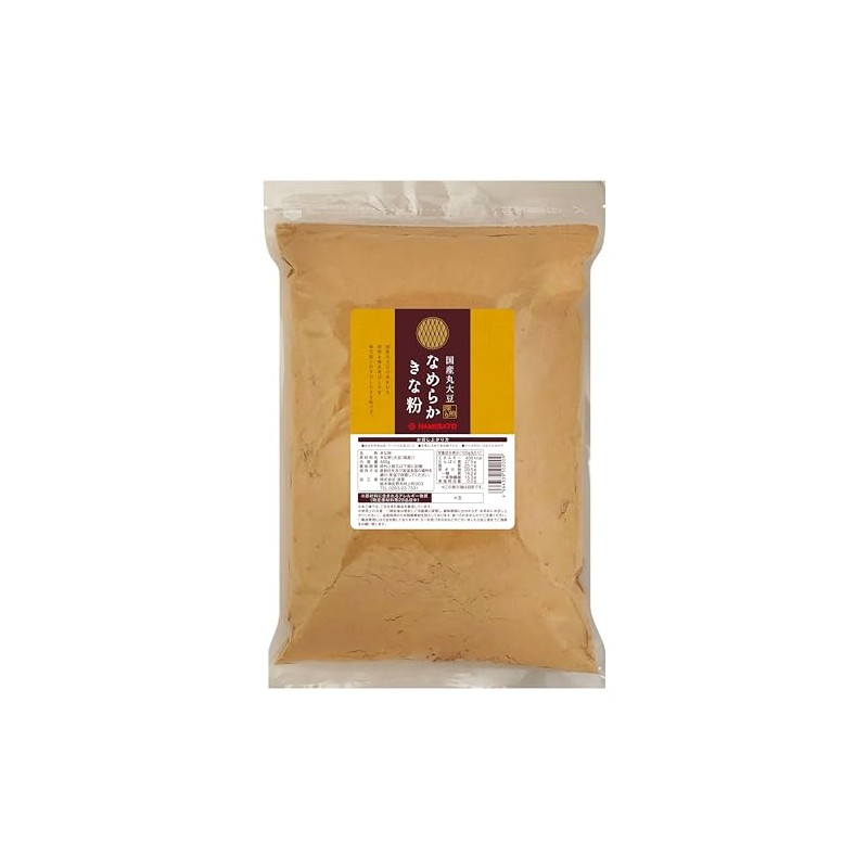 Hari Smooth Kinako Flour, Deep-Roasted, Domestically Produced, 600g, Made from