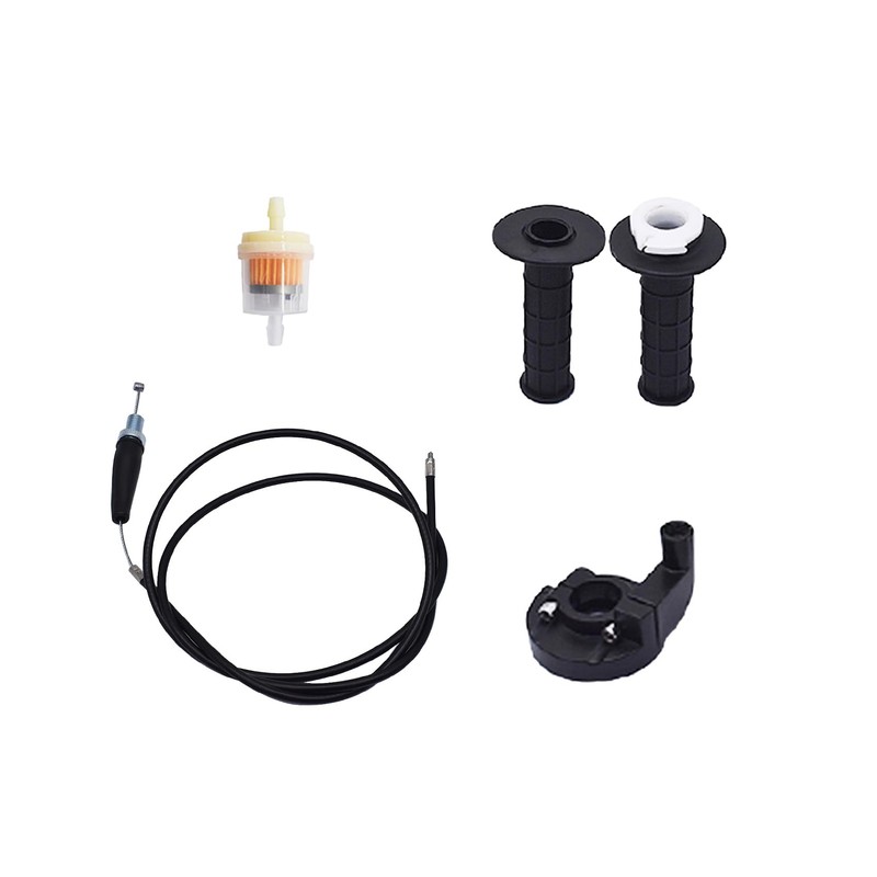 labwork Carburetor and 7/8" Handle Grip Bar and Throttle Cable
