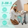 3-In-1 Upgraded Cat Carrier With Wheels, Airline Approved Pet Carrier