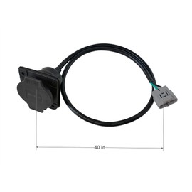 JOEEGO Charger Receptacle Fits for Evolution Golf Cart (All Models Before 2023) Replaces OEM# 2.04.0602 (40 in)