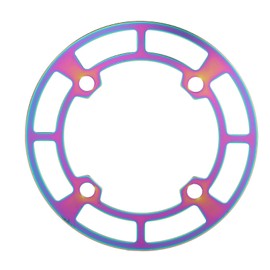 VGEBY Bicycle Chain Protector, 104BCD Chainring Protection Mountain Bike Cranksets Protection Bicycle Chainring Sprockets Protective Film (Colourful) Bicycles
