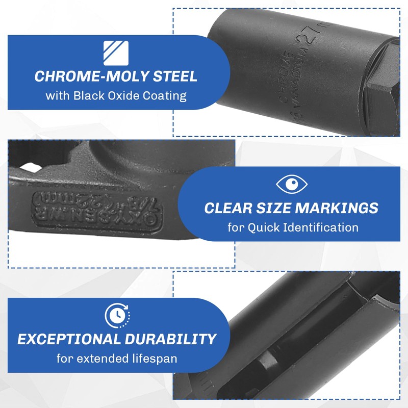 weyleity 7PCS Oxygen Sensor & Oil Pressure Sending Unit Socket