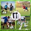 Fidqiog 2 Pairs Soccer Shin Guards Calf Sleeves, Elastic Breathable
