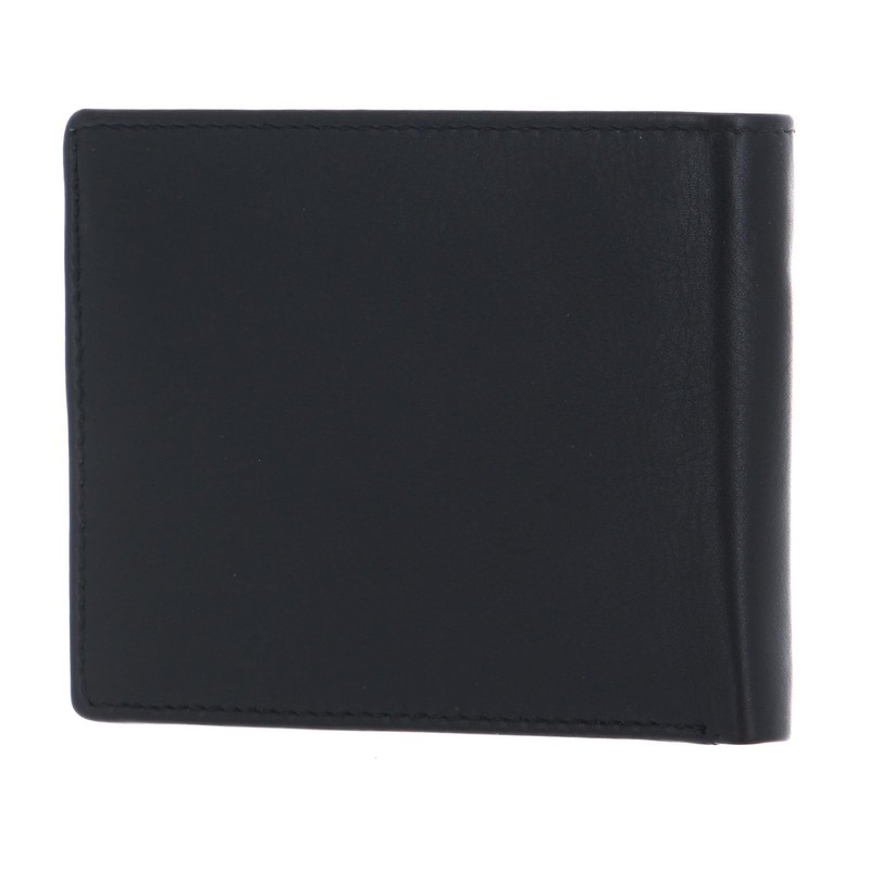 BRUNO BANANI Men's Wallet Purse Wallet W320.1966 Black/Orange