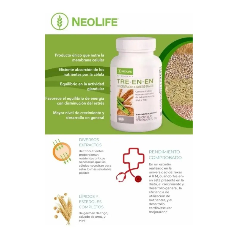 Tre- En- En Neolife, Concentrados A Base De Granos