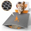 Cat Litter Mat – Pet Cat Litter Mat Waterproof Double,