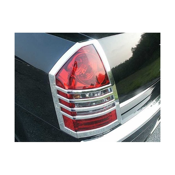 QAA 2005-2010 Chrysler 300 Chrome Tail Light Covers