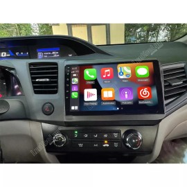 LeeKooLuu Apple Carplay For 2012-2015 Honda Civic Car Stereo Radio Android 13.0 GPS Navi