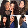 24" Corn Wave Ponytail Extension Claw Clip on Ponytails Wavy