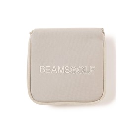 Beams Golf S/S TEE NSG-NYLON OX Putter Cover (Mallet Type), beige