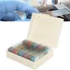 25Pcs Prepared Glass Slides High Definition Insect Animal Plant Specimens