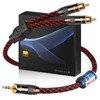 TODN Audiophile RCA to 3.5 mm Audio Cable with OFC