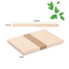 Natural Wooden Craft Sticks,Ice Cream Sticks,CAASFOOY 200PCS Wax Sticks,Paddle Popsicle