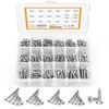 VIGRUE 360-Piece Stainless Steel Screws Set M3 M3.5 M4 M5,