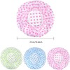 VTECHOLOGY Bath Cap, Waterproof Shower Hats, Reusable Plastic Bath Caps,