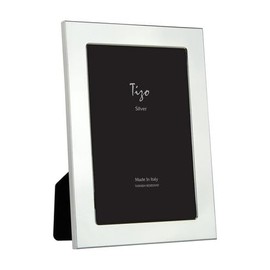 Tizo 8" X 10" Smooth Silverplate Frame, Made in Italy…