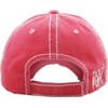 KBV-1140 HPK Dog Cat Mom Dad Theme Womens Baseball Cap
